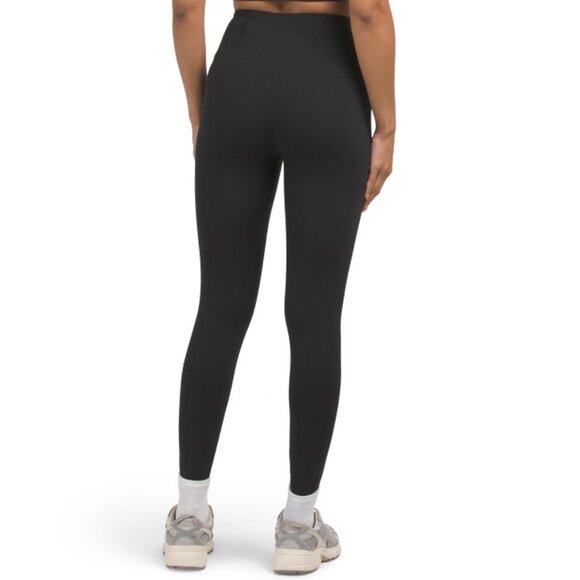 REEBOK Black Emerge Graphic Leggings - Picture 2 of 2